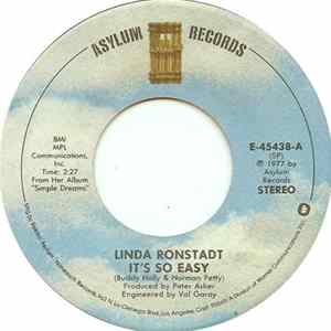 Linda Ronstadt - It's So Easy Album