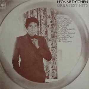 Leonard Cohen - Greatest Hits Album