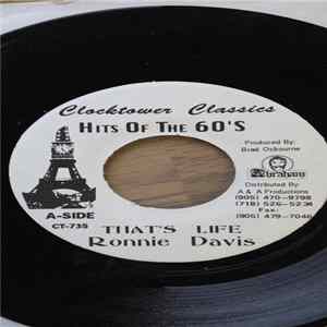 Ronnie Davis, King Tubby - That's Life Album