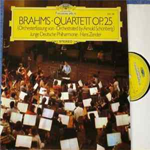 Brahms, Junge Deutsche Philharmonie, Hans Zender - Quartett Op. 25 (Orchesterfassung von = Orchestrated by Arnold Schönberg) Album