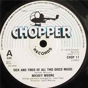 Mickey Moore - Sick And Tired Of All This Disco Music Album
