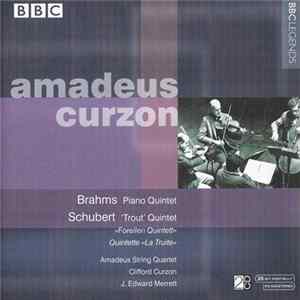 Brahms, Schubert, Amadeus String Quartet, Clifford Curzon, J. Edward Merrett - Piano Quintet / 'Trout' Quintet Album