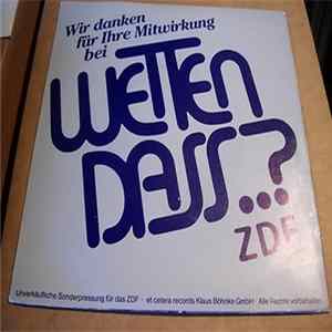 Frank Elstner, Harold Faltermeyer, Barry Trop / Gilbert Bécaud & Ireen Sheer - Wetten Dass ? Album