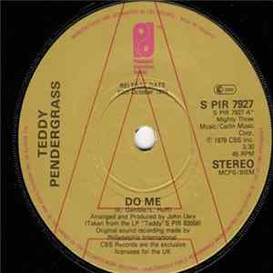 Teddy Pendergrass - Do Me Album