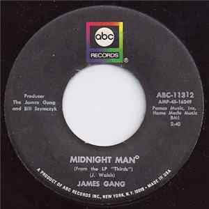 James Gang - Midnight Man / White Man - Black Man Album