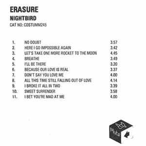 Erasure - Nightbird Album