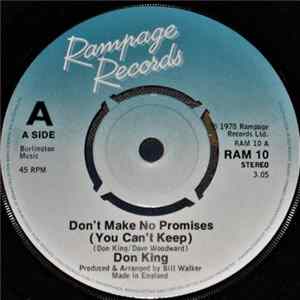 Don King - Don't Make Promises (You Can't Keep) Album