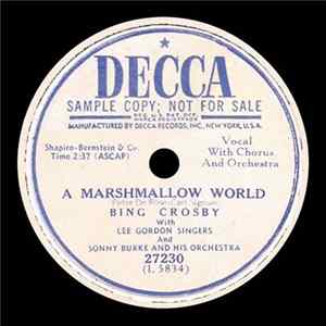 Bing Crosby - A Marshmallow World / Looks Like A Cold, Cold Winter Album