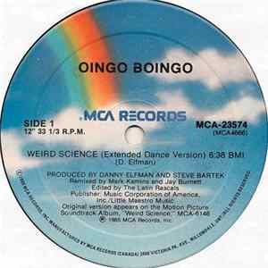 Oingo Boingo - Weird Science (Extended Dance Version) Album
