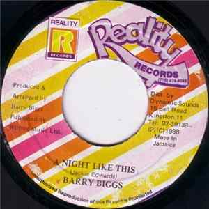 Barry Biggs - A Night Like This Album