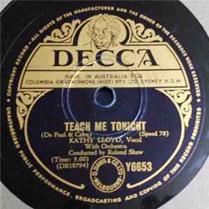 Kathy Lloyd - Teach Me Tonight / It Worries Me Album