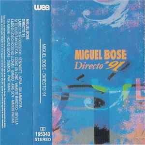 Miguel Bosé - Directo '91 Album
