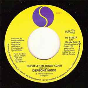 Depeche Mode - Never Let Me Down Again Album
