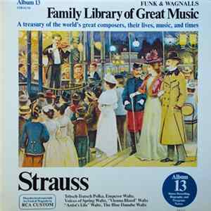 Strauss - Tritsch-Tratsch Polka, Emperor Waltz, Voices Of Spring Waltz, "Vienna Blood" Waltz, "Artist's Life" Waltz, The Blue Danube Waltz Album