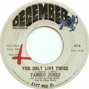 Tamiko Jones - You Only Live Twice / Don't Let Me Lose This Dream Album