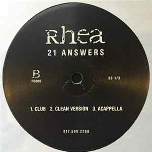 Rhea - 21 Answers Album