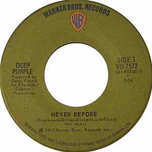 Deep Purple - Never Before Album
