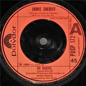 Jamie Sheriff - No Heroes Album