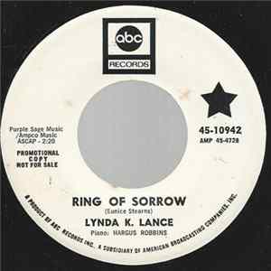 Lynda K. Lance - Ring Of Sorrow / It Can't Just Be Album