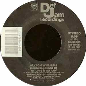 Alyson Williams - My Love Is So Raw Album