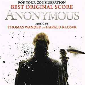 Thomas Wander And Harald Kloser - Anonymous (Original Motion Picture Soundtrack) Album