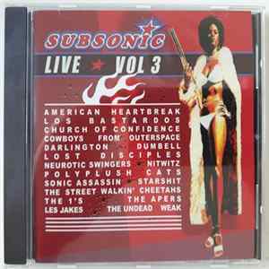 Various - Live At Subsonic Vol. 3 Album