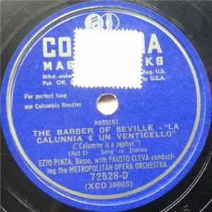 Ezio Pinza With Fausto Cleva Conducting The Metropolitan Opera Orchestra - The Barber Of Seville / La Boheme Album
