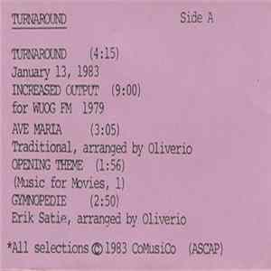James Oliverio - Turnaround Album