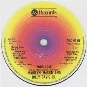 Marilyn McCoo And Billy Davis Jr. - Your Love Album