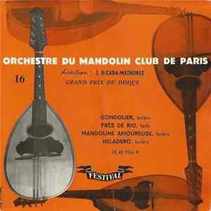 Mandolin' Club De Paris - Orchestre Du Mandolin Club De Paris Album