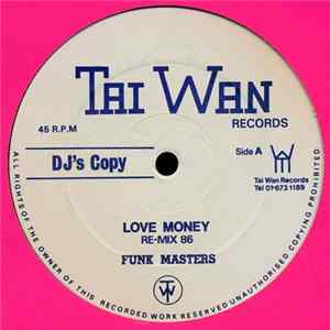 Funk Masters - Love Money (Re-Mix 86) Album