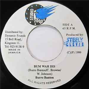 Burro Banton - Bum Wah Dis Album
