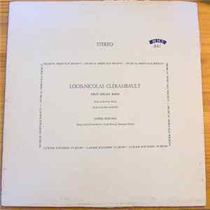 Louis-Nicolas Clérambault, Andre Marchal - First Organ Book Album
