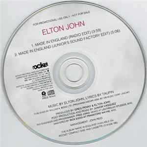 Elton John - Made In England Album