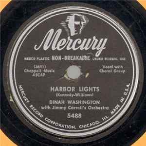 Dinah Washington With Jimmy Carroll's Orchestra - Harbor Lights / I Cross My Fingers Album