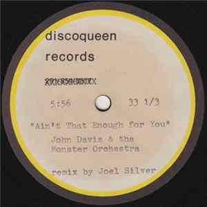 John Davis & The Monster Orchestra - Ain't That Enough For You Album
