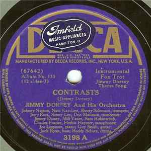 Jimmy Dorsey And His Orchestra - Contrasting Music Album