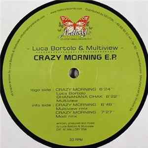 Luca Bortolo & Multiview - Crazy Morning E.P. Album