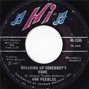 Ann Peebles - Breaking Up Somebody's Home Album