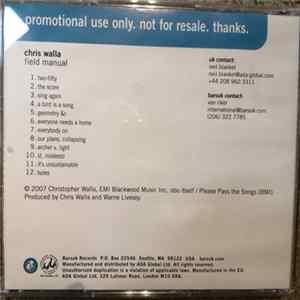 Chris Walla - Field Manual Album
