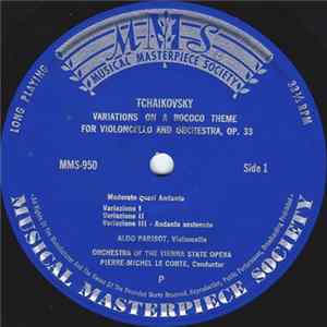 Tchaikovsky - Variations On A Rococo Theme For Violoncello And Orchestra, Op. 33 Album