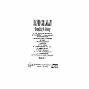 David Sylvian - Everything And Nothing Album