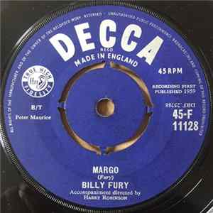 Billy Fury - Margo Album