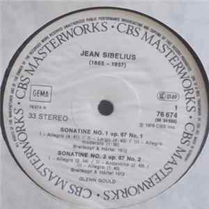 Glenn Gould, Sibelius - 3 Sonatines, Op. 67 / "Kyllikki," Op. 41 Album