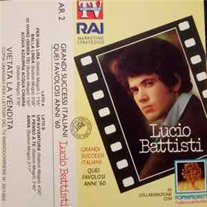 Lucio Battisti - Grandi Successi Italiani Album