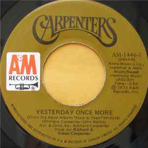 Carpenters - Yesterday Once More Album