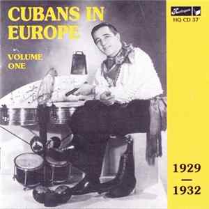 Various - Cubans In Europe Volume 1 1929-1932 Album