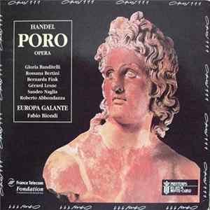 Handel, Europa Galante, Fabio Biondi - Poro, Re Dell'Indie Album
