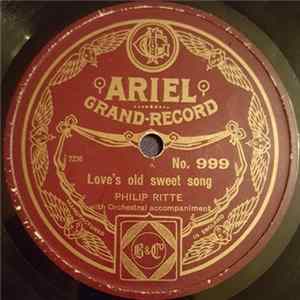 Philip Ritte, Ivor Tayelor - Love's Old Sweet Song / I Know Of Two Bright Eyes Album
