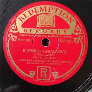 Billy Graham , Greater London Crusade Choir - Blessed Assurance / The Lord's My Shepherd Album